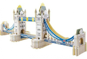 Puzzle 3D Podul Turnului Lemn 93 piese 
