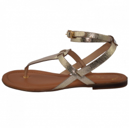 Sandale dama din piele naturala S.Oliver 5-28103-20-12-15 auriu 