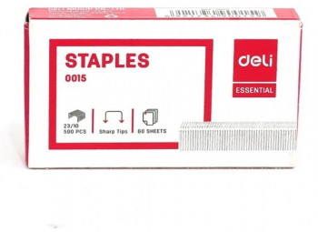 Set 500 Capse Metalice Deli 23/10 60 Coli-LCMDLE0015 