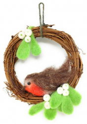 Set creatie coronite decorative Iarna 