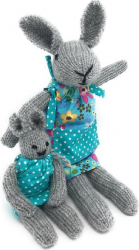 Set creatie jucarii tricotate Iepurasi 