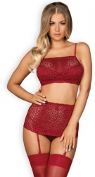 SET LENJERIE OBSESSIVE &ndash LIVIDIA 3 PIESE S/M 