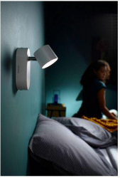 Spot LED luminos Philips myLiving Star 3W 35W 230V lumina alba calda 2700K 170 lumeni IP20 durata de viata 15.000 de ore culoare alb 