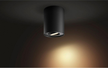 Spot LED Philips HUE Pillar LED WiFi GU10 1x5.5W 50W 230V IP20 lumina alba reglabila calda-rece + intrerupator 2200-6500K 350 lumeni 