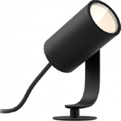 Spot LED RGB exterior Philips HUE Lily prelungire unitate baza 8W 230V lumina ambientala alba si color 640 lumeni durata de viata 25.000 