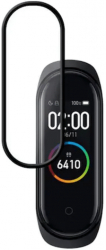 Tempered Glass - Ultra Smart Protection Xiaomi Mi Band 4/5 cu rama neagra 