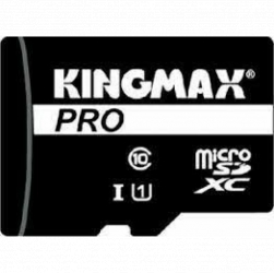 CARD MicroSD KINGMAX 64 GB MicroSDHC clasa 10 standard UHS-I U1 KM-PS04-64GB-PRO 