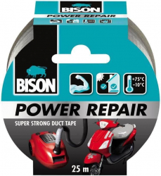 Banda Adeziva BISON Power Repair 50mm x 25m Gri Banda Adeziva Universala-TEM490005 