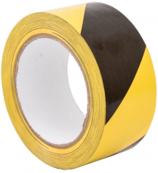 Banda de Delimitare si Semnalizare Galben/Negru 70 mm x 200 m - TEM803013 