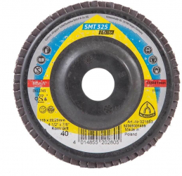 Disc Lamelar KLINGSPOR SMT325 Extra GER P40 115x22 mm pentru Otel-TEM531678 