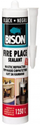 Etanseizant Termorezistent Bison 1000 Cement 530 g Negru Mastic Etansare pe Baza de Sticla Solubila - TEM428001 