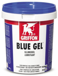 Lubrifiant pentru Fixarea Conductelor GRIFFON Blue Gel 800g Asamblarea Tevilor din PVC - TEM220401 