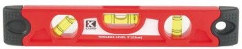 Nivela cu Trei Bule KAPRO 23 cm Rosie-TEM740024 