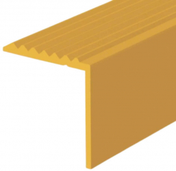 Profil Treapta 4712 20mm x 20mm x 1m Aluminiu Auriu - TEM579231 