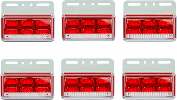 Set 6 x lampa laterala LED gabarit pentru camion 24V