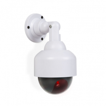 Camera Falsa de Supraveghere Video cu Iluminare LED IR Aspect Realist Design Dome 