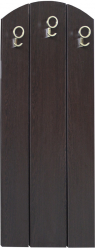 Cuier panou cu 3 agatatori Reute pal Wenge 520 x 1200 x 32mm 