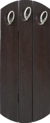 Cuier panou cu 3 agatatori Rolle pal Wenge 530 x 1200 x 32mm 