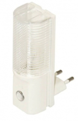 Lampa de veghe cu senzor si LED 110x35 mm plastic Alb JMB-BBL4039 