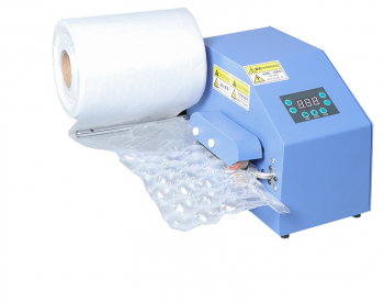 Masina care produce folie bule de aer 12 metri/minut 200W viteza si aer reglabile