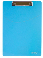 DACO Clipboard Dublu A4 Albastru Deschis 315x230 mm - ADACCL21AD