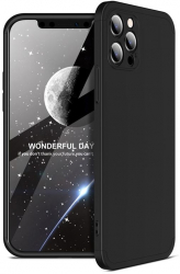 Husa Protectie 360 and deg Case Bibilel compatibila cu iPhone 13 PRO Negru KOF-BBL4086 