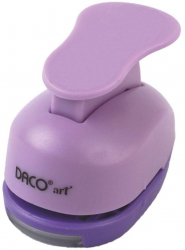 Perforator Daco Hobby Diametru Perforare 1 cm Model Fluture Metal Mov/Roz - ADACPF010/10 
