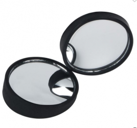 Set 2 oglinzi auto unghi mort diametru 5.5 cm Negru JMB-BBL4079