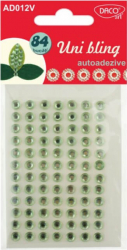 Strasuri Autoadezive Daco Uni Bling 84 Buc/Set Verzi-ADACAD012V 