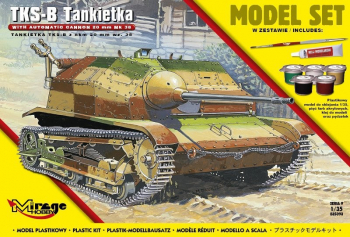 TKS-B Polska Tankietka - z NKM 20 mm wz. 38 