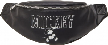 Borseta sport Mickey Mouse din piele ecologica Talie max 130 cm Negru SSY-BBL4110 