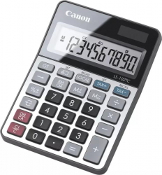 Calculator birou Canon LS-102TC 10 digiti display LCD functie tax. 