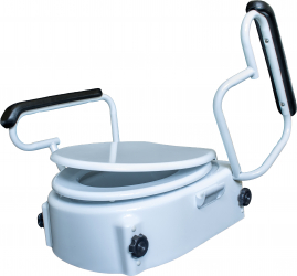Inaltator toaleta alb cu capac si manere 16.5 cm ANTAR AT51204 