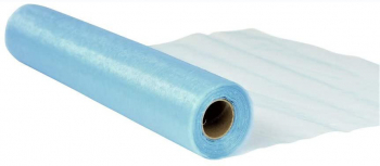 Rola organza 24 cm x 24.5 m Ocean Blue OROLL 