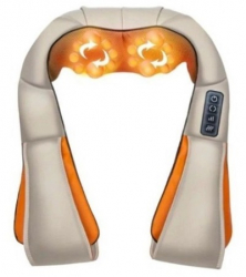 Aparat De Masaj Cervical Miscare De Rotatie Functie De Incalzire 2 Trepte De Viteza 2 Programe Bej 