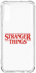 Husa din silicon pentru iPhone 11 protectie spate bumper capac de protectie Transparent model Stranger Things SSY-BBL4135 