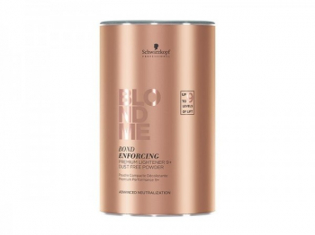 Pudra de par decoloranta Schwarzkopf Blond Me Premium Lift 9+ pentru decolorarea cu pana la 9 tonuri 450 g