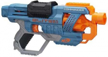 Jucarie Arma Elite cu lansator tip blaster 12 sageti soft din spuma plastic multicolor 