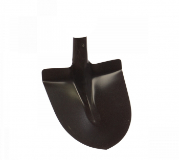 Lopata fara coada B and Q Basic T2 din otel pentru gradina 38 x 28 cm negru 