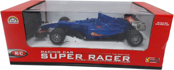 Masina de curse Formula 1 cu telecomanda R/C 2.4 Ghz scara 1 18 albastru 