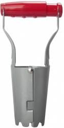 Plantator din metal pentru bulbi cu declansator pe maner 