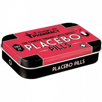 Cutie metalica cu bomboane - Placebo XL 