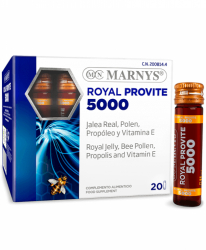 Royal Provite 5000 and ndash Energie Fizica si Mentala Recuperare Anti-Stress and ndash Super-Concentrat and ndash 20 Fiole 