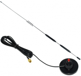Antena magnetica circulara YNX GSM 11dBi 001 conector SMA cablu 5 m Negru ATX-BBL4154 