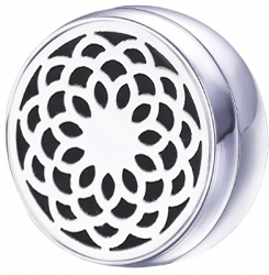 Brosa tip Pin Rever Aromaterapie 12mm Neo MS035 cu uleiuri esentiale otel inoxidabil de inalta calitate antialergic eco friendly 