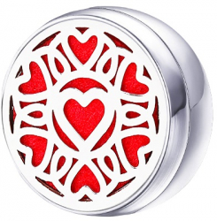 Brosa tip Pin Rever Aromaterapie 12mm Neo MS351 cu uleiuri esentiale otel inoxidabil de inalta calitate antialergic eco friendly