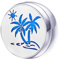 Brosa tip Pin Rever Aromaterapie 12mm Neo MS602 cu uleiuri esentiale otel inoxidabil de inalta calitate antialergic eco friendly