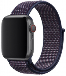Curea pentru Apple Watch 38-40mm Bibilel Textil Mov SUN-BBL4201 