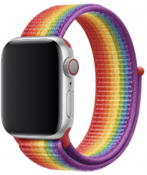 Curea pentru Apple Watch 38-40mm Bibilel Textil Multicolor SUN-BBL4184 
