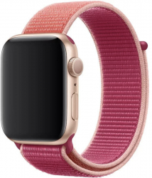 Curea pentru Apple Watch 38-40mm Bibilel Textil Roz SUN-BBL4174 